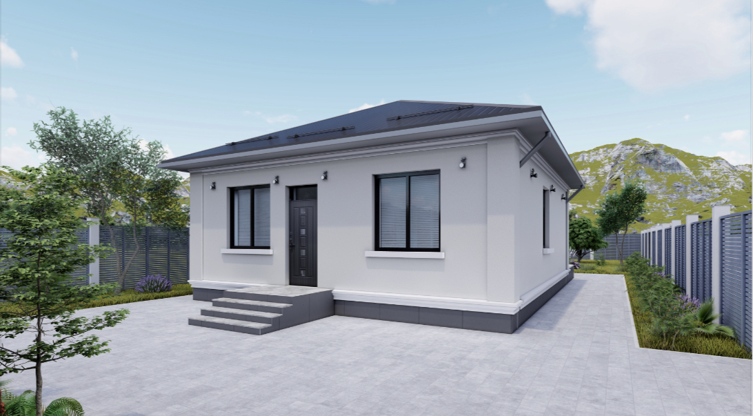 Одноэтажный дом​